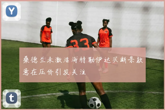 桑德兰未激活海特勒伊达买断条款意在压价引发关注